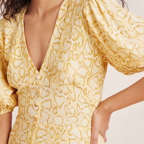 Faithful and brand Delia midi dress size L fits like a M - Picture 3 of 7